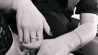 I jerked off my pussy right in the parking lot in the car - (from the first person).mp4