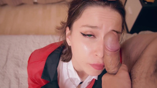 Открой рот — он поймет куда кончить!