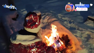 Драма или порно? Горячее видео со снегурочкой после ебли