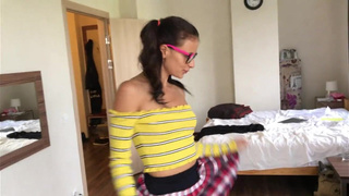 Шокирующий минет в страстном порно видео