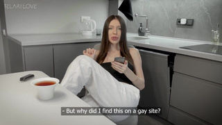 Горячий разврат с курьером: знакомство переросло в страсть