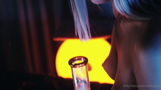 Owl Crystal - [OF] - Nice Boobs Cutie Deepthroat Cock With Weed Smoke. Happy 420.mp4