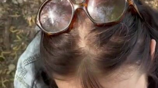 Дикая лесная эротика с дерзкой машенкой