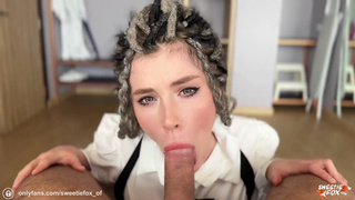 Sweetie Fox меняет наряды быстрее, чем ты кончаешь – горячее секс-видео